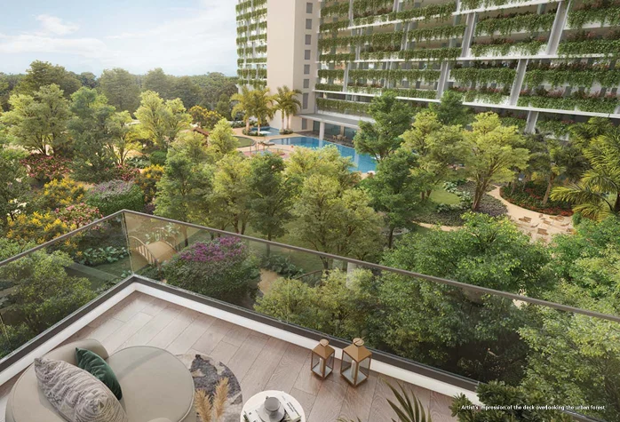 L&T Malad L&T Ahana Malad landscaped garden